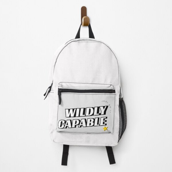 Item preview, Wildly Capable – Motivational Confidence Quote Typography Design designed and sold by StylZthetic.
