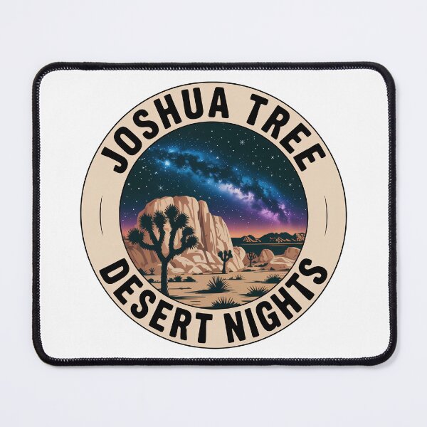 Item preview, Joshua Tree Desert Nights Sticker – California Starry Sky Desert Landscape designed and sold by pod24.