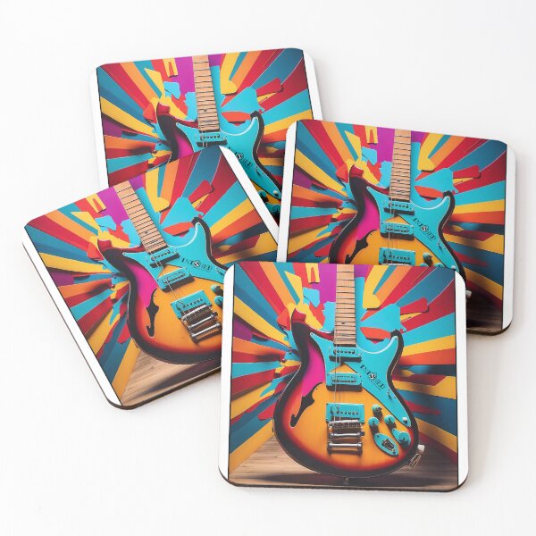 Item preview, Andy Warhol Inspired Guitar Graffiti Street Artwork designed and sold by Inished Productions.