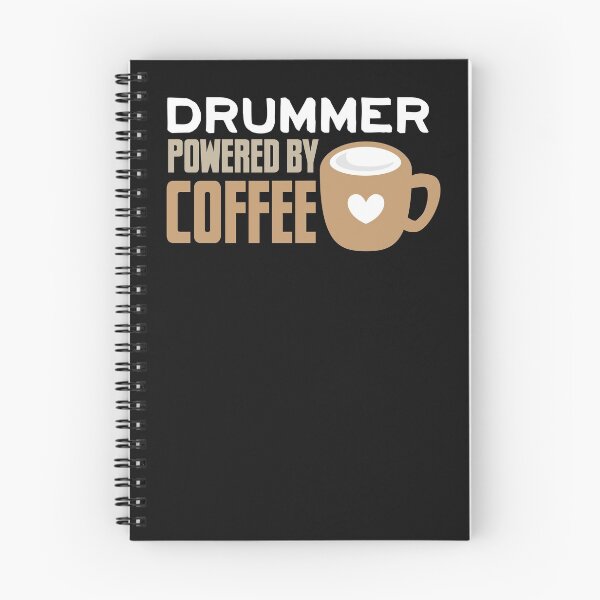Item preview, Drummer powered by coffee designed and sold by jazzydevil.