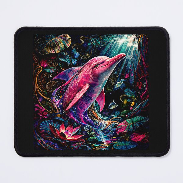 Item preview, Abyssal Dream of the Pink Amazonian River Dolphin #4 designed and sold by Helios Be. Lavsh.