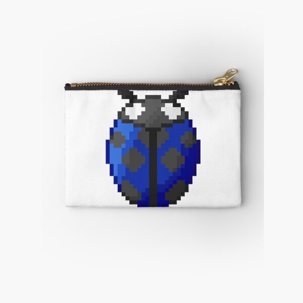 Item preview, Lil blue pixelart Ladybird(Ladybug) designed and sold by CyberphnxArtz.