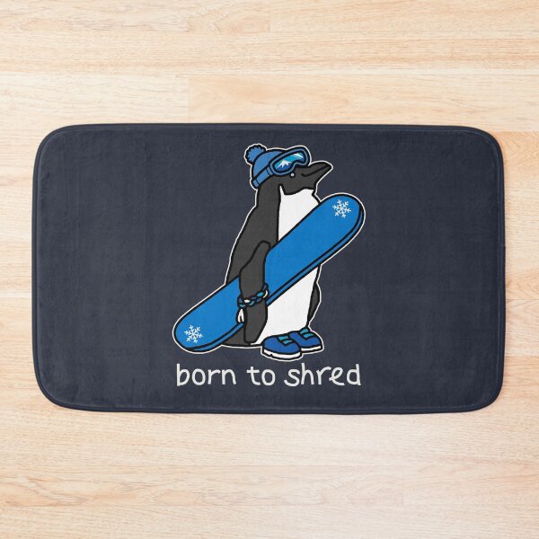 Item preview, Penguin Born to Shred designed and sold by ellenhenry.