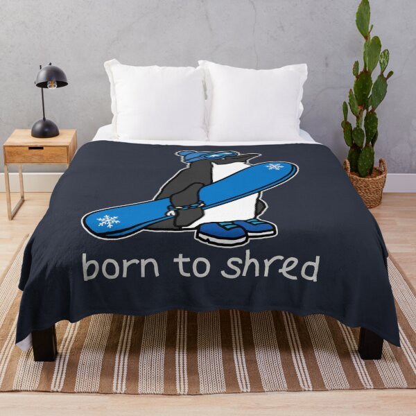 Item preview, Penguin Born to Shred designed and sold by ellenhenry.