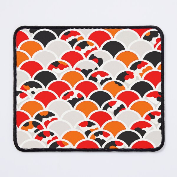 Item preview, Koi Fish Marbled Scale Water Garden Pattern designed and sold by WildlifeInc.