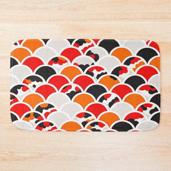 Item preview, Koi Fish Marbled Scale Water Garden Pattern designed and sold by WildlifeInc.