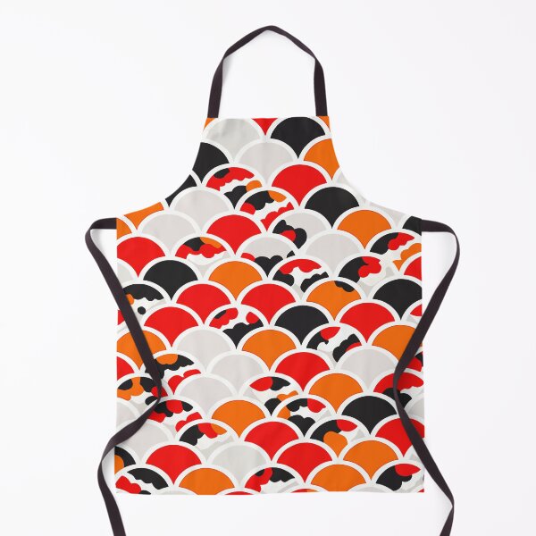 Item preview, Koi Fish Marbled Scale Water Garden Pattern designed and sold by WildlifeInc.