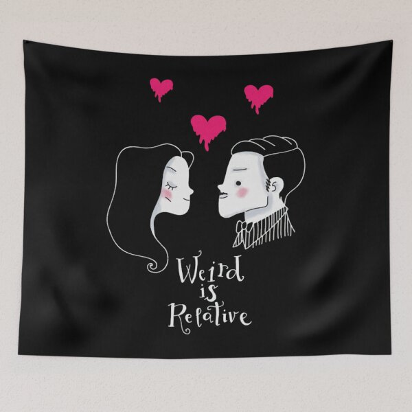 Item preview, Weird is relative  designed and sold by SantanaStory.