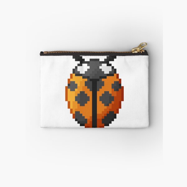 Item preview, Lil orange pixelart Ladybird(Ladybug) designed and sold by CyberphnxArtz.