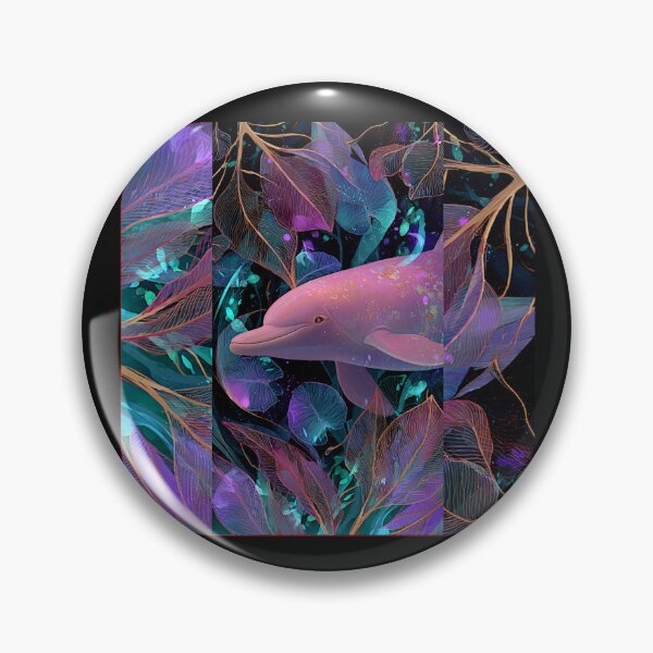 Item preview, Abyssal Dream of the Pink Amazonian River Dolphin #7 designed and sold by Helios Be. Lavsh.