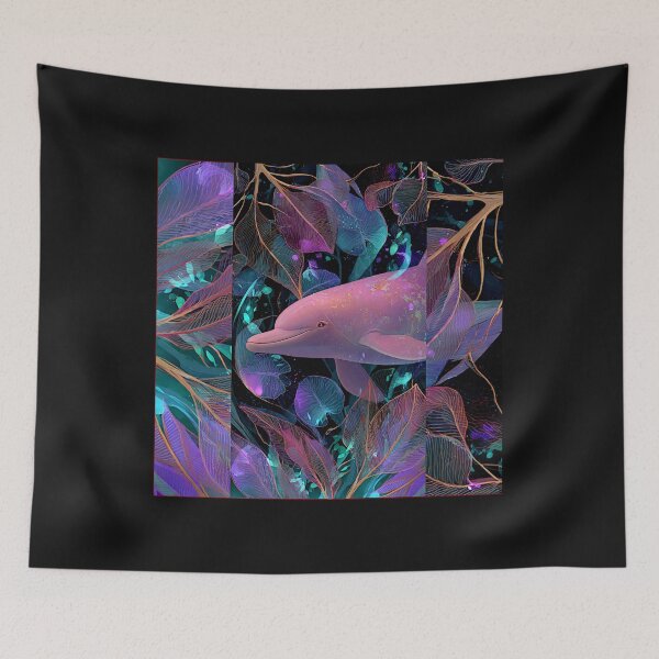 Item preview, Abyssal Dream of the Pink Amazonian River Dolphin #7 designed and sold by Helios Be. Lavsh.