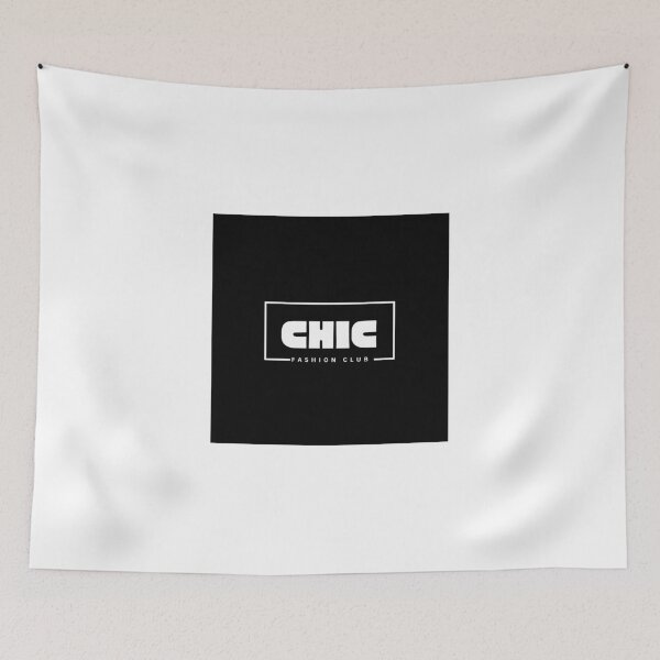 Item preview, CHIC Fashion Club – Minimal Streetwear Typography Design designed and sold by StylZthetic.