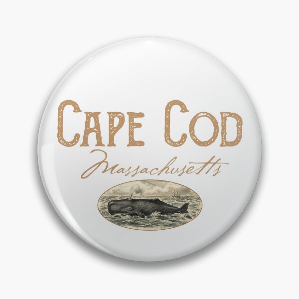 Item preview, Cape Cod Massachusetts Vintage Whaling Design designed and sold by Futurebeachbum.