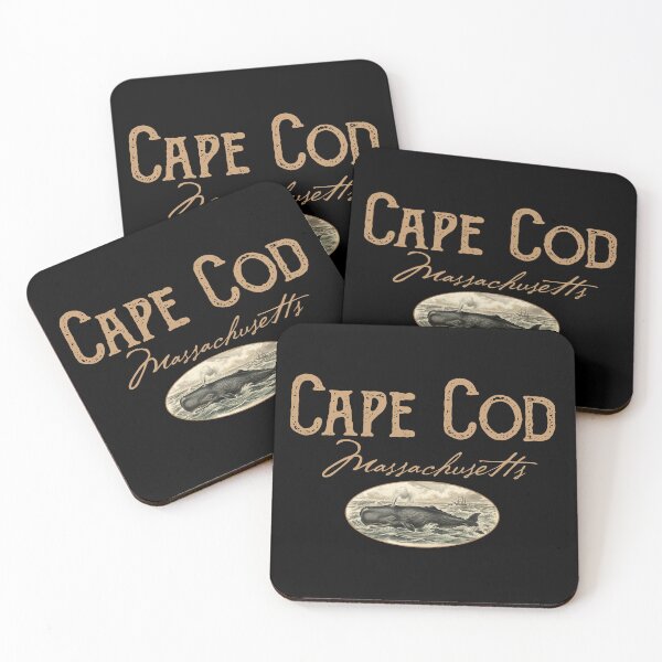 Item preview, Cape Cod Massachusetts Vintage Whaling Design designed and sold by Futurebeachbum.