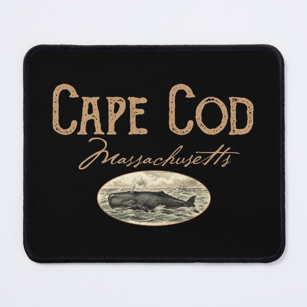 Item preview, Cape Cod Massachusetts Vintage Whaling Design designed and sold by Futurebeachbum.