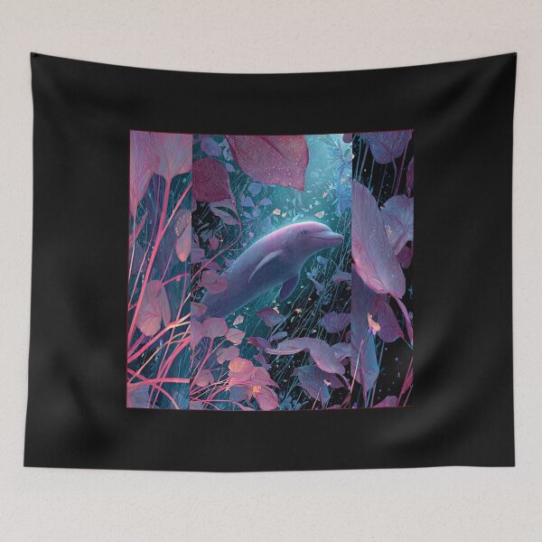 Item preview, Abyssal Dream of the Pink Amazonian River Dolphin #8 designed and sold by Helios Be. Lavsh.