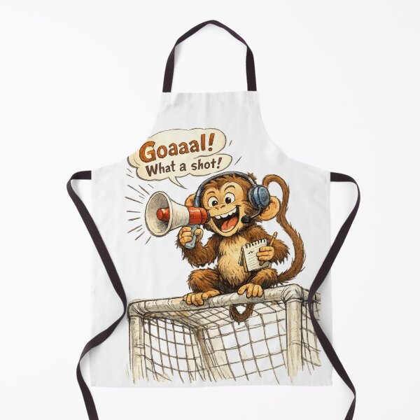 Item preview, Monkey Soccer Commentator designed and sold by photoparadise22.