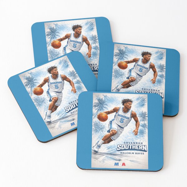 Item preview, Savannah Southern - Malcolm Hayes - MBA Basketball Poster – Shooting Guard designed and sold by Beaurozier.