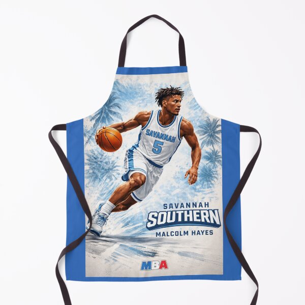 Item preview, Savannah Southern - Malcolm Hayes - MBA Basketball Poster – Shooting Guard designed and sold by Beaurozier.
