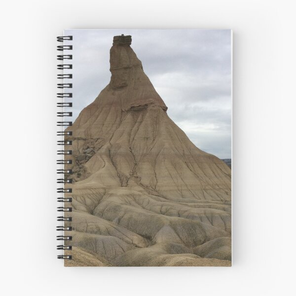 Item preview, Eroded Peak In Bardenas Reales Natioal Park Spain. Landscape Travel Photograph designed and sold by Bwananyoka.