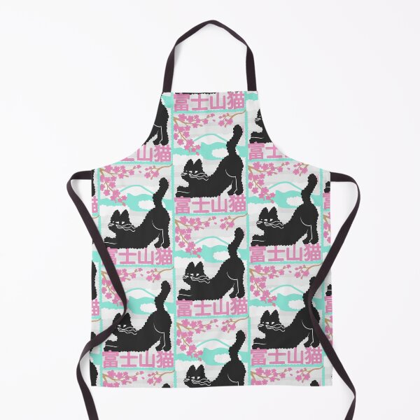 Item preview, Black Cat of Mount Fuji designed and sold by petiteToulon.