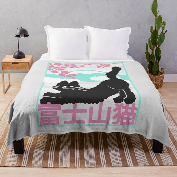 Item preview, Black Cat of Mount Fuji designed and sold by petiteToulon.