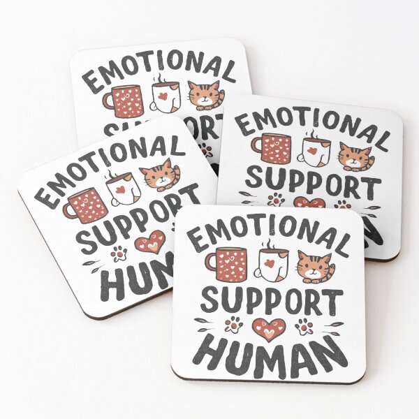 Item preview, Emotional Support Human designed and sold by WrappedUpWhimsy.