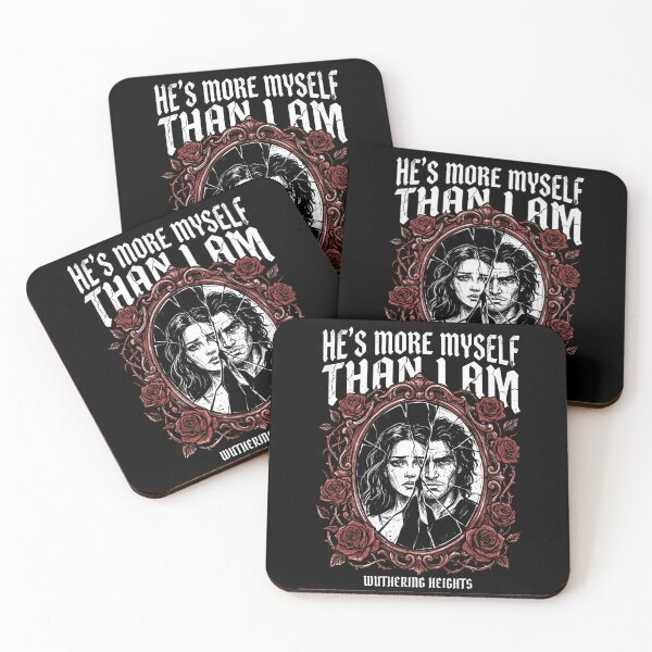 Item preview, Wuthering Heights He's More Myself Than I Am Broken Mirror Quote designed and sold by Fenay Designs.