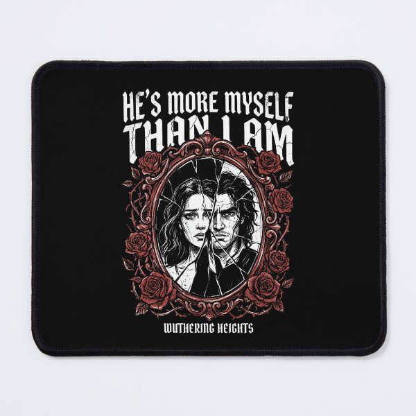 Item preview, Wuthering Heights He's More Myself Than I Am Broken Mirror Quote designed and sold by Fenay Designs.