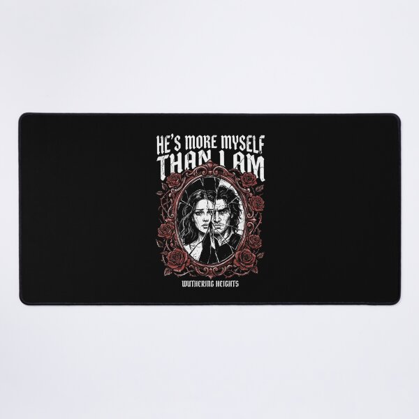 Item preview, Wuthering Heights He's More Myself Than I Am Broken Mirror Quote designed and sold by Fenay Designs.
