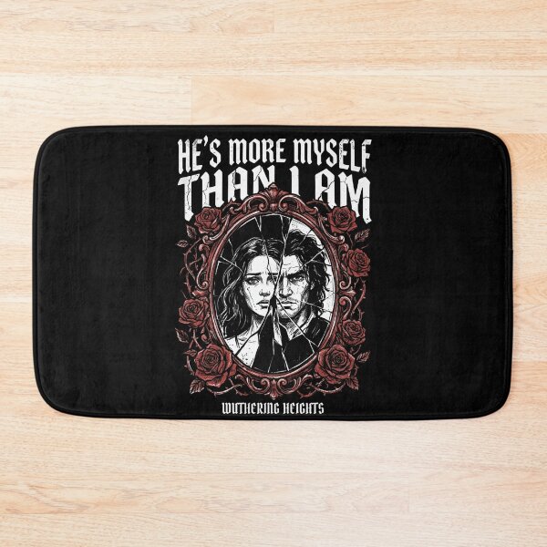 Item preview, Wuthering Heights He's More Myself Than I Am Broken Mirror Quote designed and sold by Fenay Designs.