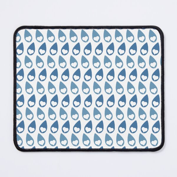 Item preview, Blue & White Love Tears on White designed and sold by Digitalmyth's Designs.