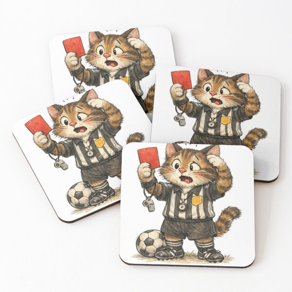 Item preview, Confused Cat Referee designed and sold by photoparadise22.
