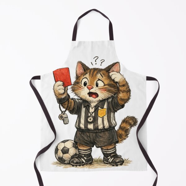 Item preview, Confused Cat Referee designed and sold by photoparadise22.