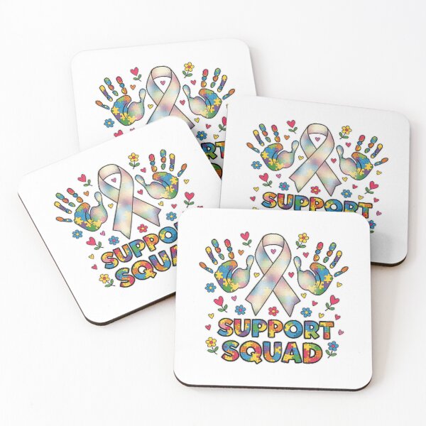 Item preview, Support Squad Autism Acceptance Autistic designed and sold by Thread&Fable.