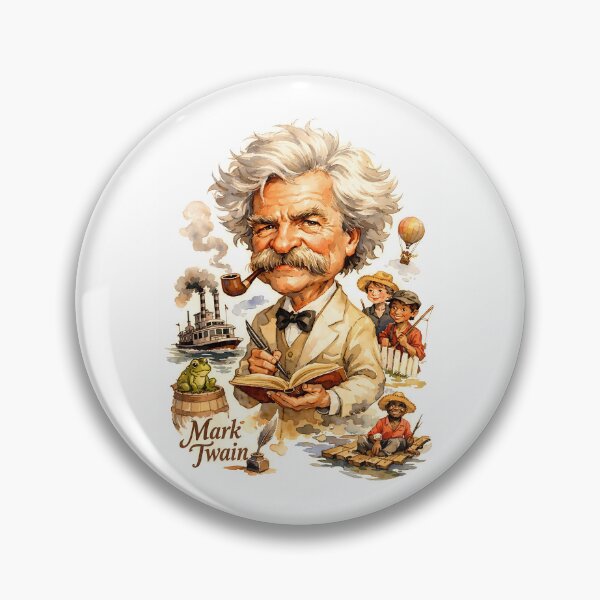 Item preview, Mark Twain designed and sold by Sarcastic designs.