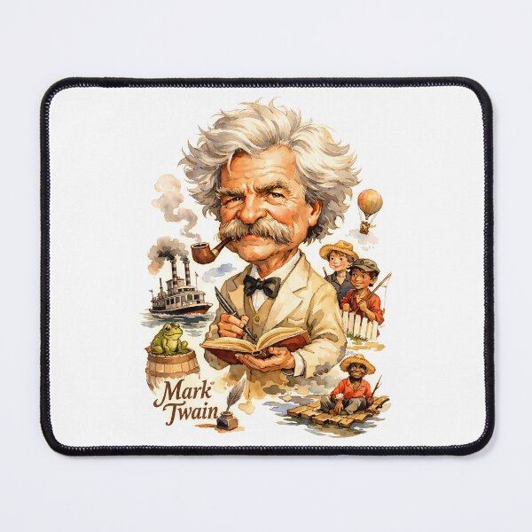 Item preview, Mark Twain designed and sold by Sarcastic designs.