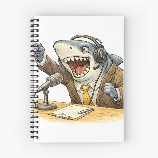 Item preview, Shark Sports Commentator designed and sold by photoparadise22.