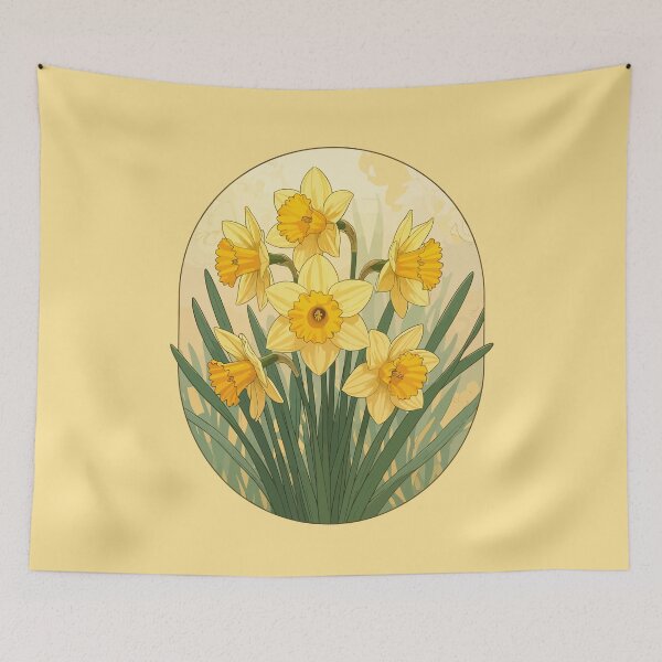 Item preview, March Sunshine The Joyful Daffodil Birthflower designed and sold by taiche.