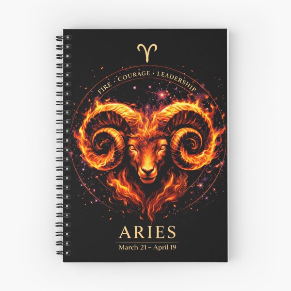 Item preview, Aries Fire Ram Zodiac Cosmic Design designed and sold by 97Ts.
