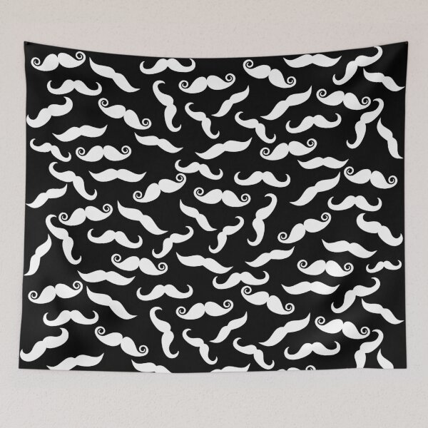 Item preview, Mustache Pattern designed and sold by Primroaddesigns.