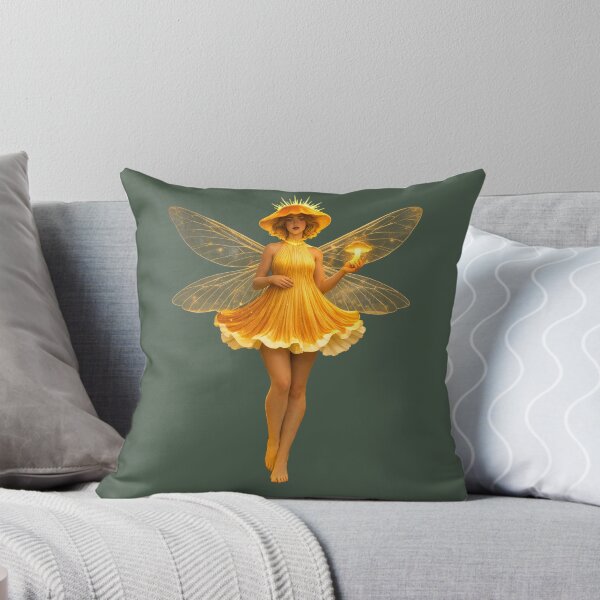 Item preview, Chanterelle fairy designed and sold by Svamptant.