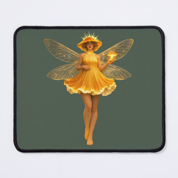 Item preview, Chanterelle fairy designed and sold by Svamptant.