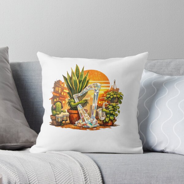 Item preview, Creative Vintage 70s Retro Indoor Plants Design - Unique Artwork designed and sold by sabily.