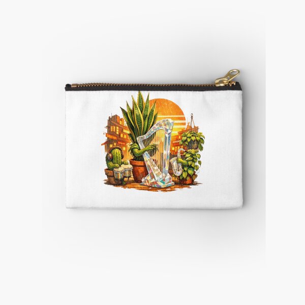 Item preview, Creative Vintage 70s Retro Indoor Plants Design - Unique Artwork designed and sold by sabily.
