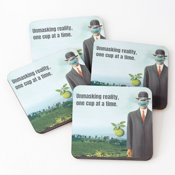Item preview, Unmasking Reality, One Cup at a Time designed and sold by Art & Coffee.