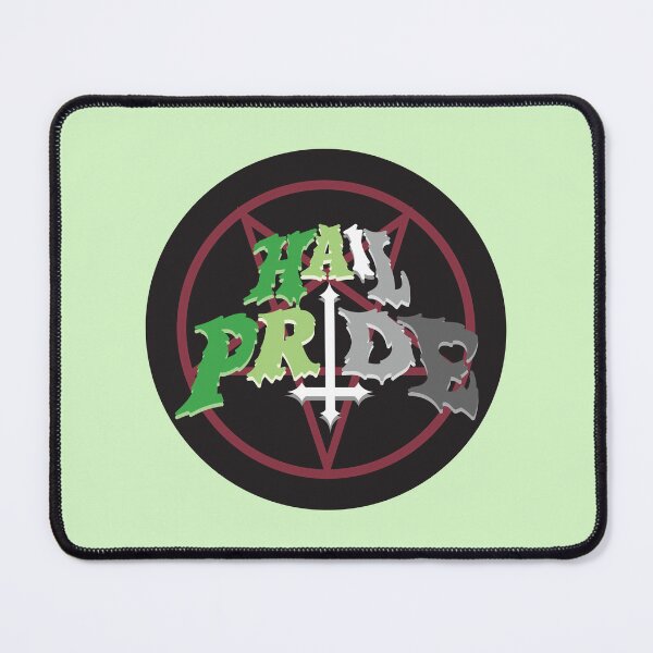 Item preview, HAIL PRIDE! (Aromantic Flag) designed and sold by Fizzila-Cochon.