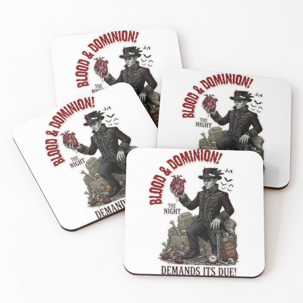 Item preview, Blood and Dominion Gothic Vampire Art designed and sold by ikaysCreative.