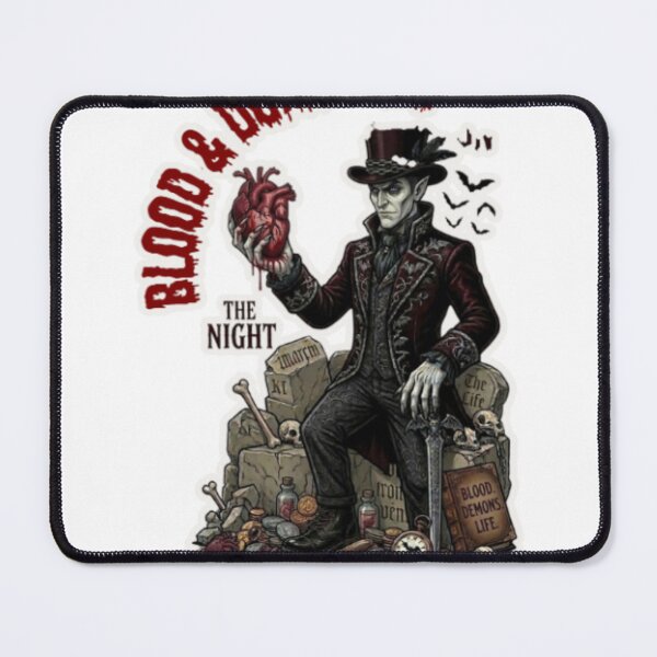 Item preview, Blood and Dominion Gothic Vampire Art designed and sold by ikaysCreative.