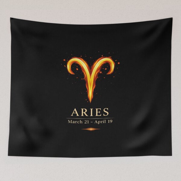 Item preview, Minimal Aries Zodiac Symbol Fire Sign designed and sold by 97Ts.